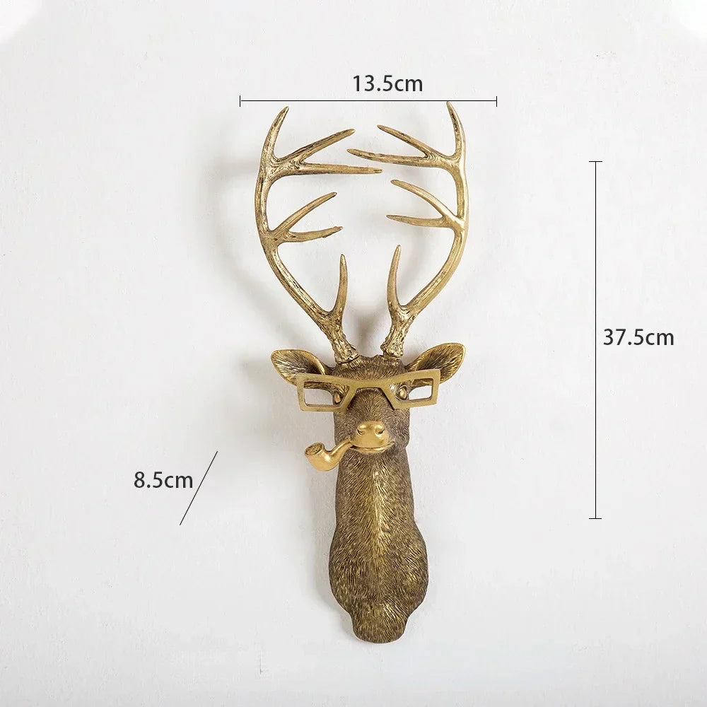 Bronze Deer Wall Hook