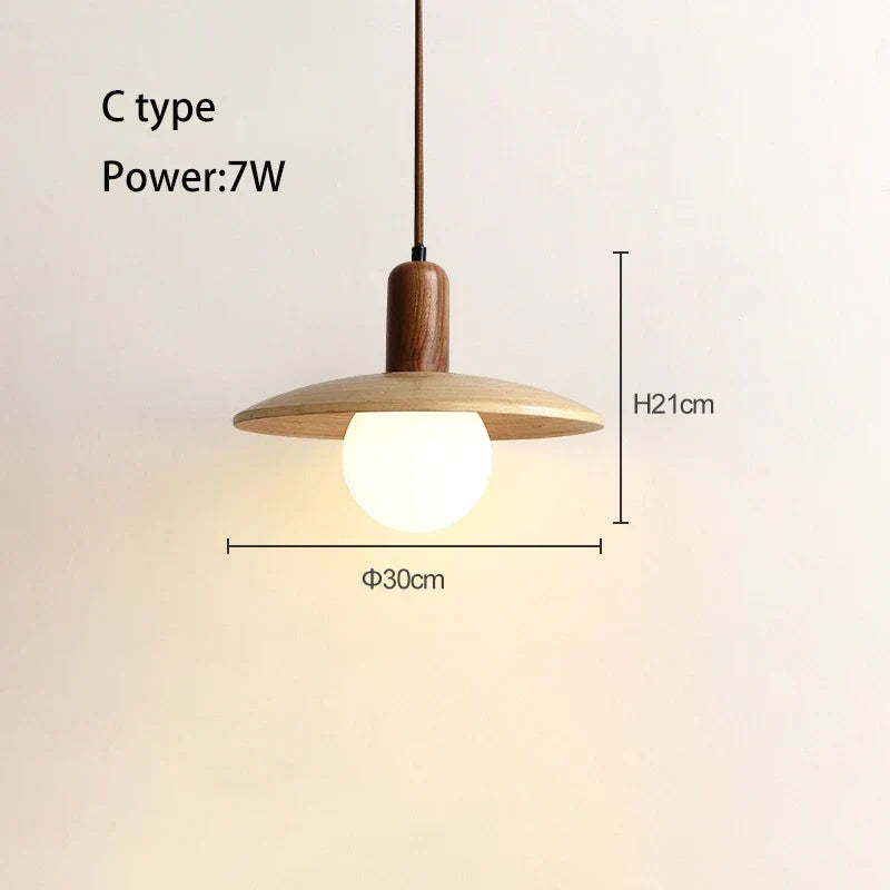 Bamboo Japanese Pendant Light