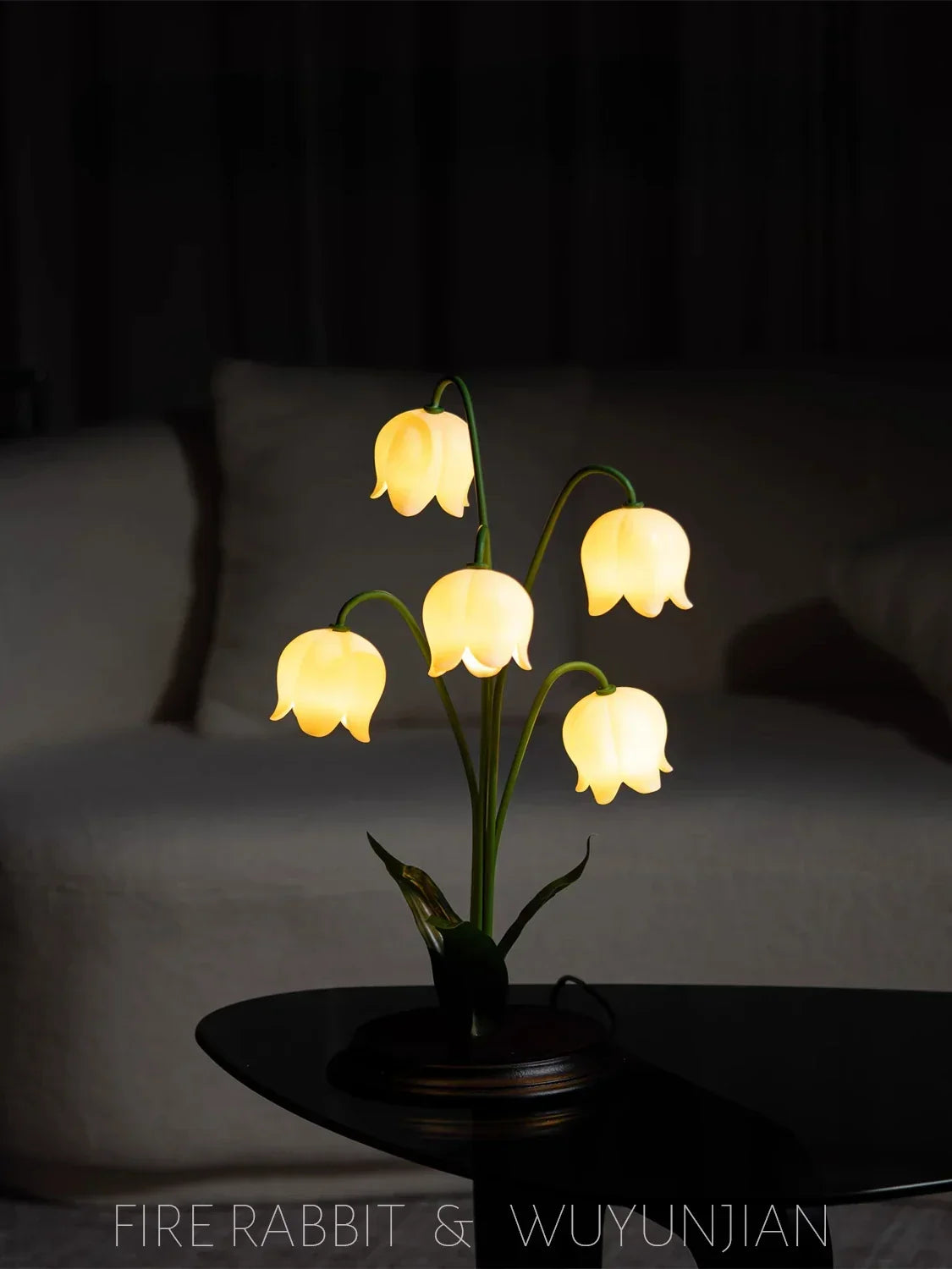 LED Flower Desk Lamp
