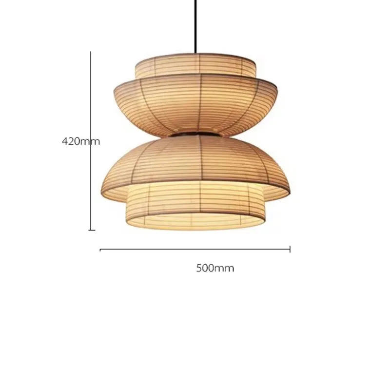 Silk Wabi Sabi Pendant Light