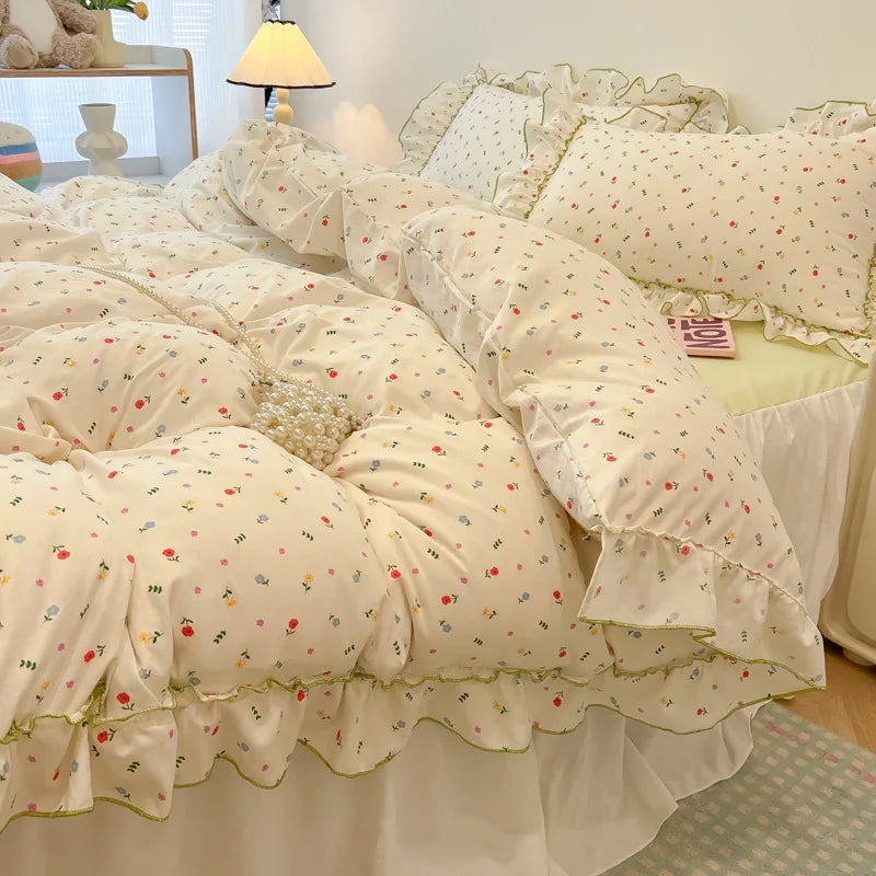 Floral Cotton Print Bedding
