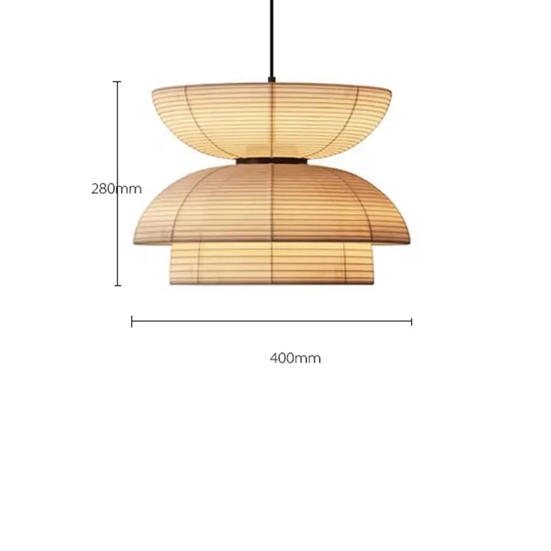 Silk Wabi Sabi Pendant Light