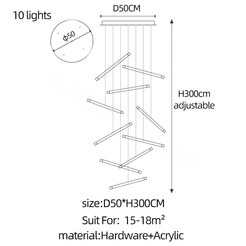 Crystal Modern LED Chandelier