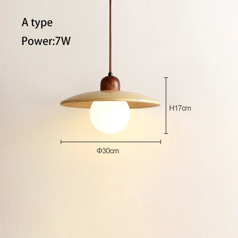 Bamboo Japanese Pendant Light