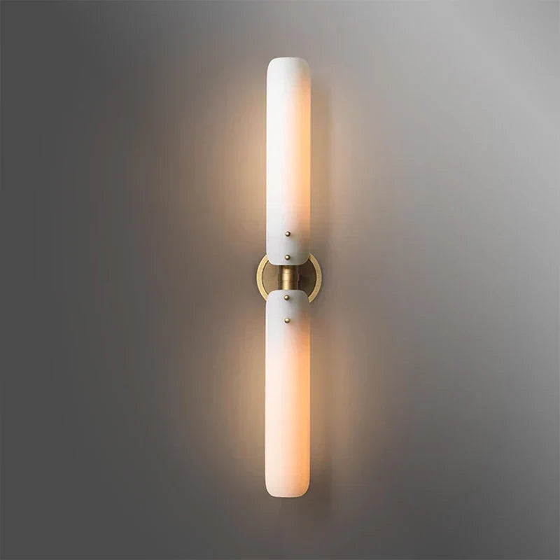 Copper Art Deco Wall Sconce