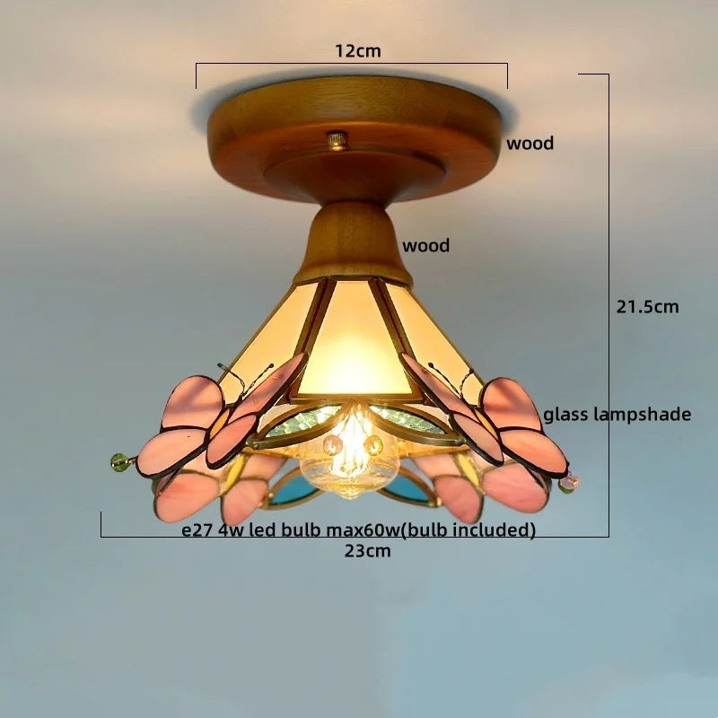 Nordic Wood Ceiling Light