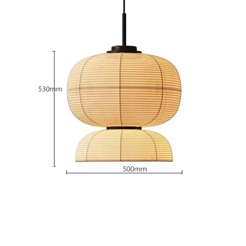 Silk Wabi Sabi Pendant Light