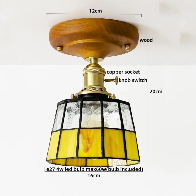 Nordic Wood Ceiling Light