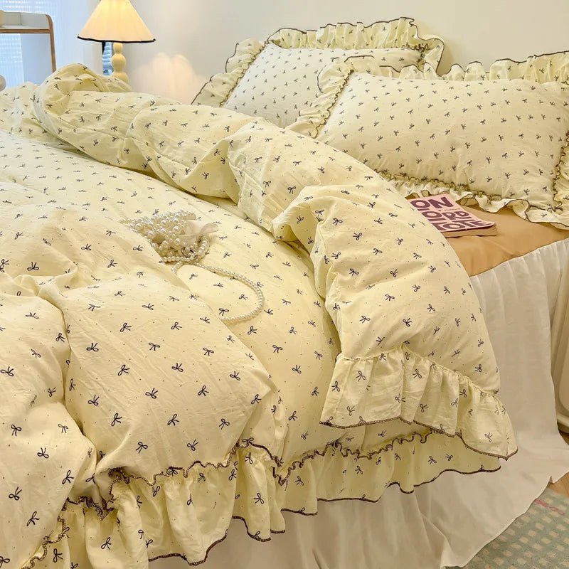 Floral Cotton Print Bedding