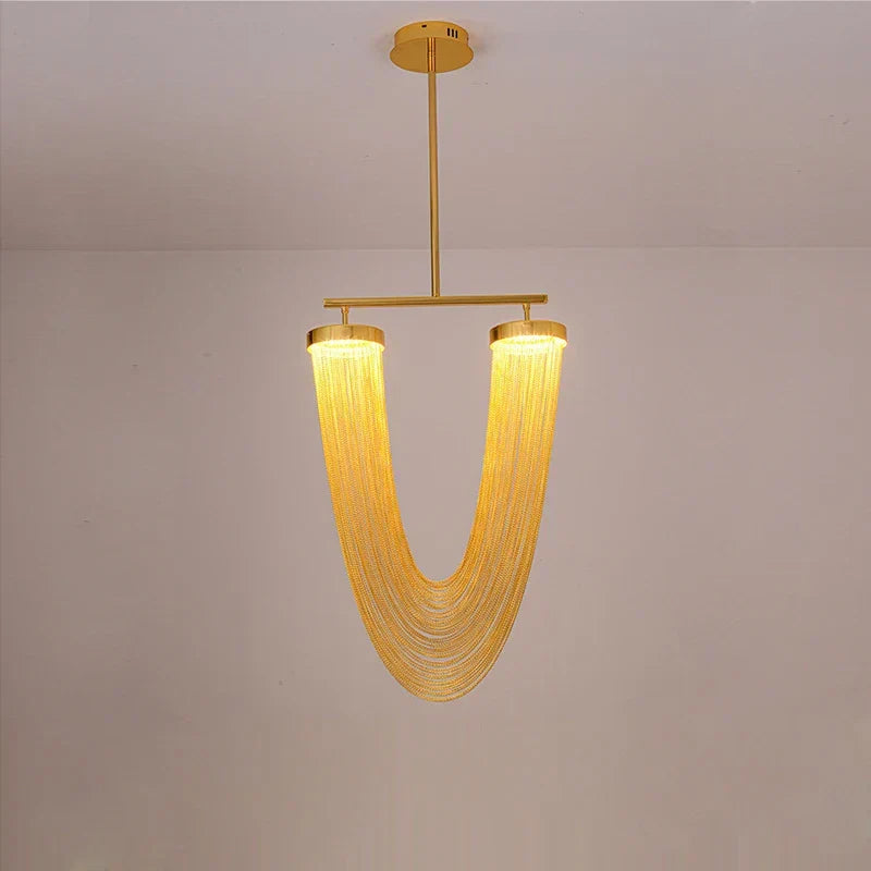 Aluminum Foyer Ceiling Chandelier