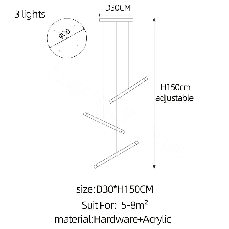 Crystal Modern LED Chandelier
