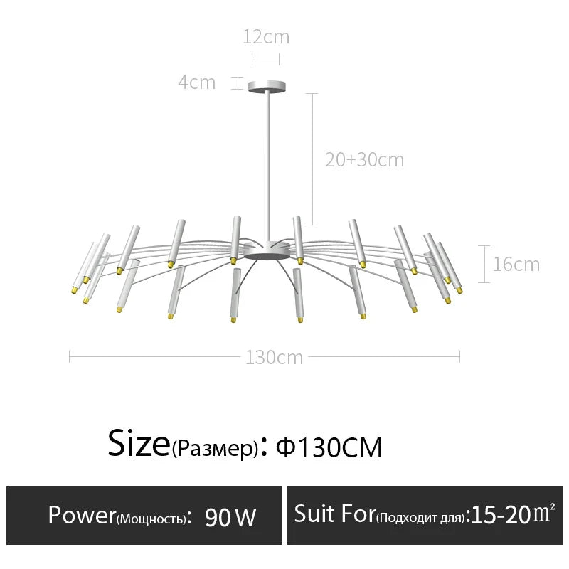 Nordic Design LED Chandelier