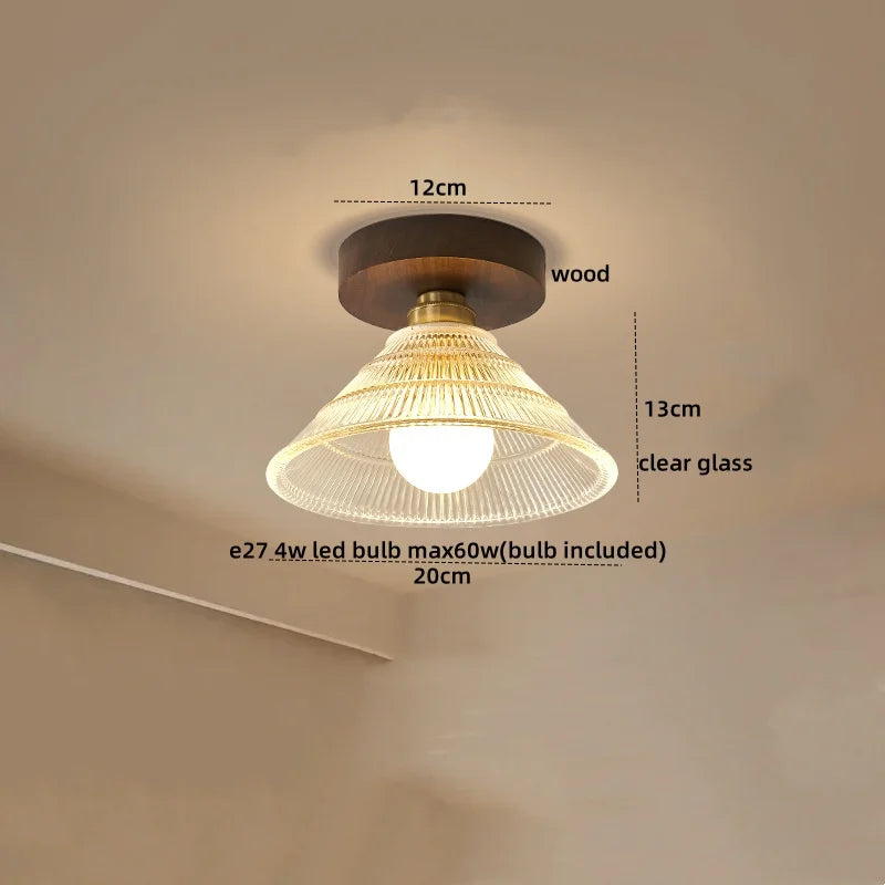 Nordic Wood Ceiling Light