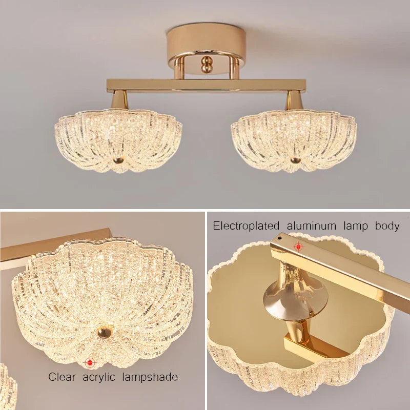Gold Modern Ceiling Light