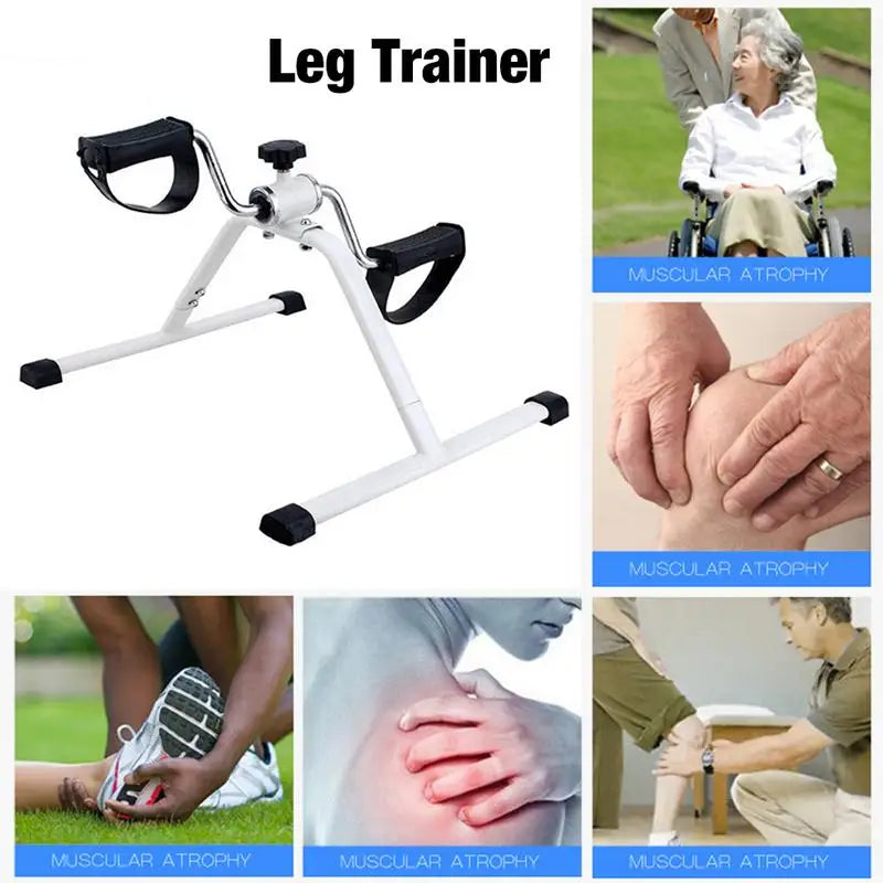 Metal Frame Pedal Exerciser Muscle Training Fully Assembled Exercise Pedals Arms Legs Trainer For Indoor