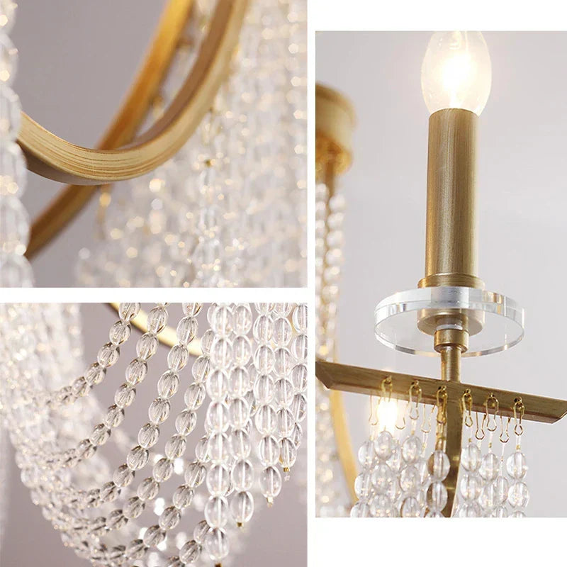 Vintage Brass LED Pendant
