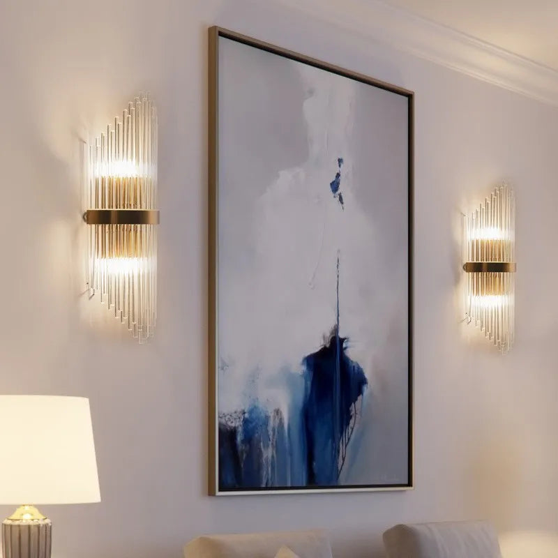 Gold Crystal Modern Wall Lights
