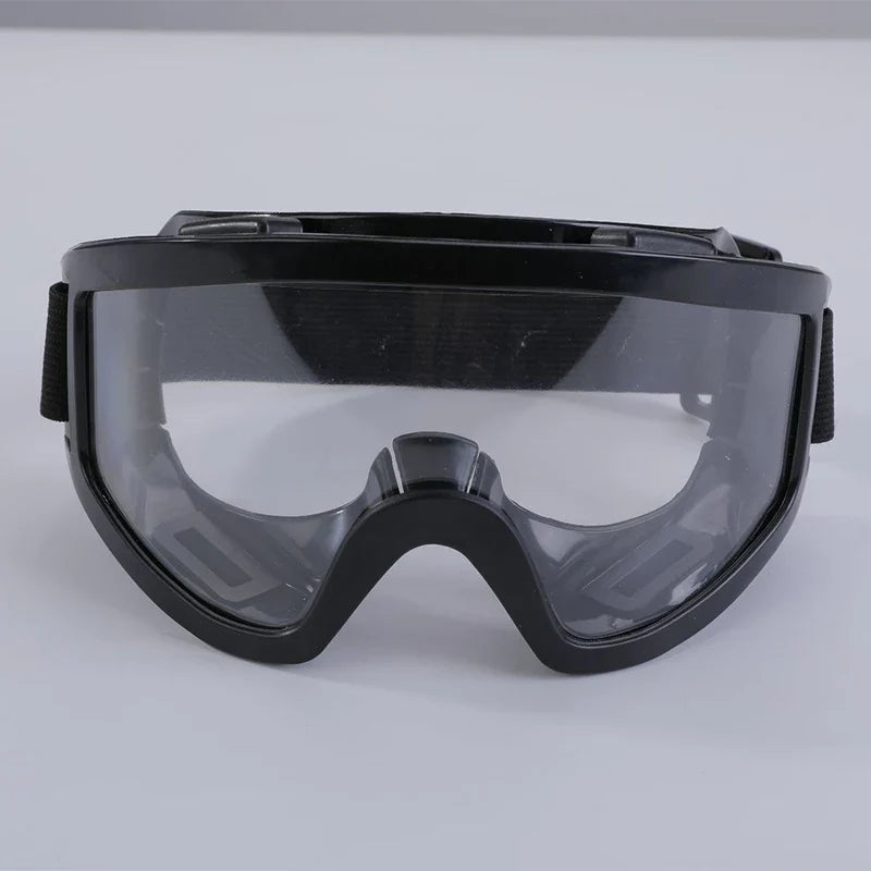 Protective Anti-Fog Anti-splash Goggle Dust-Proof Wind-Proof Work Lab Eyewear Eye Protection Safety Research Glasses Clear Lens