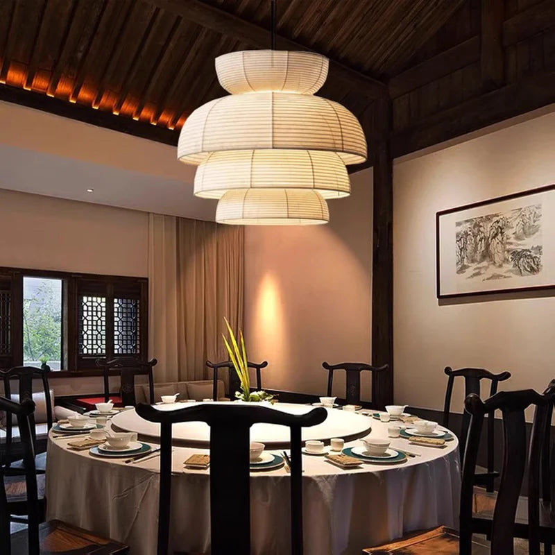 Silk Wabi Sabi Pendant Light