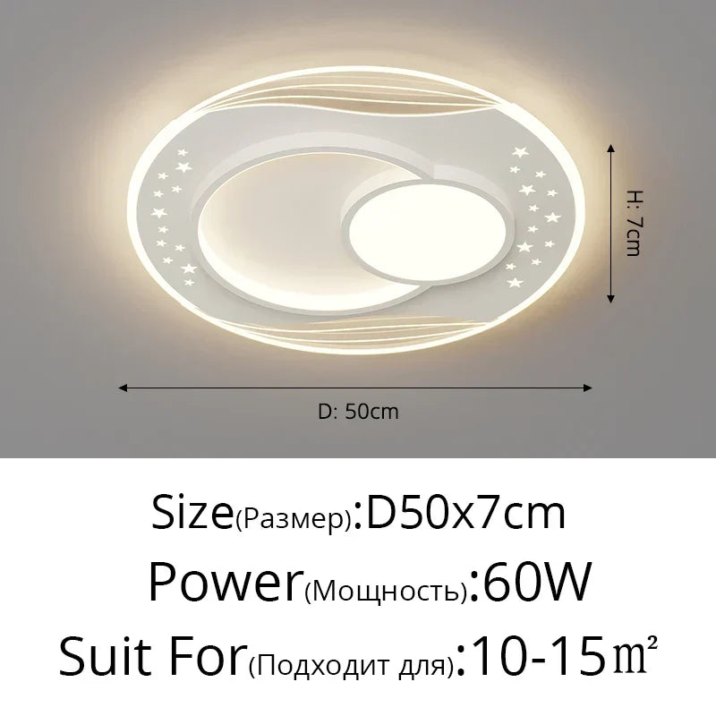 Modern LED Multi-Room Chandelier