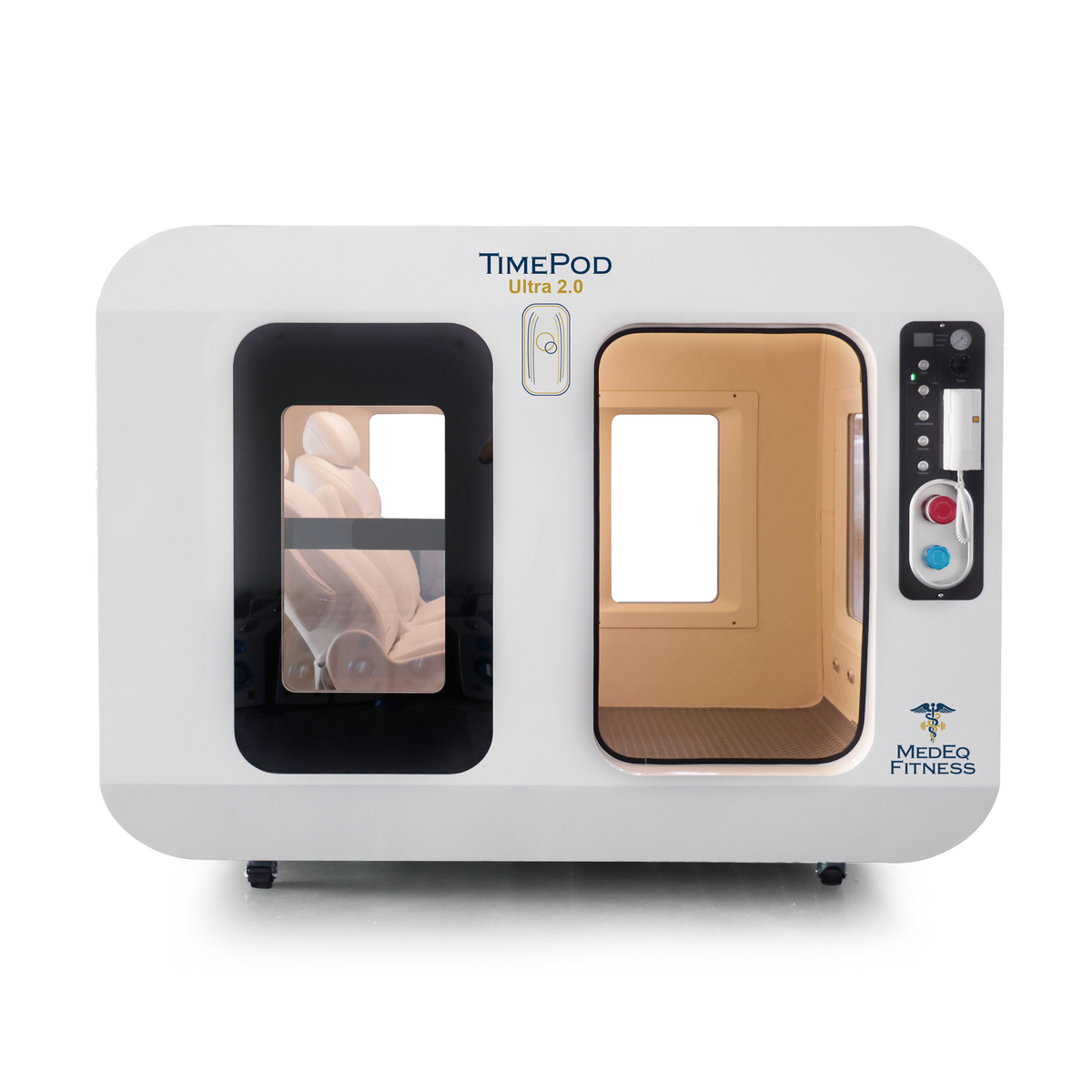 TimePod Ultra 2β’ β 2 Person 2.0 ATA Hyperbaric Chamber | MedEq Fitness