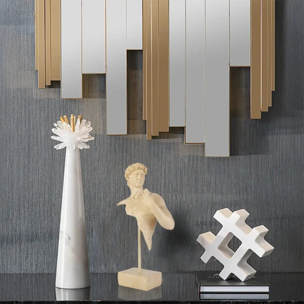 Beige David Bust Sculpture