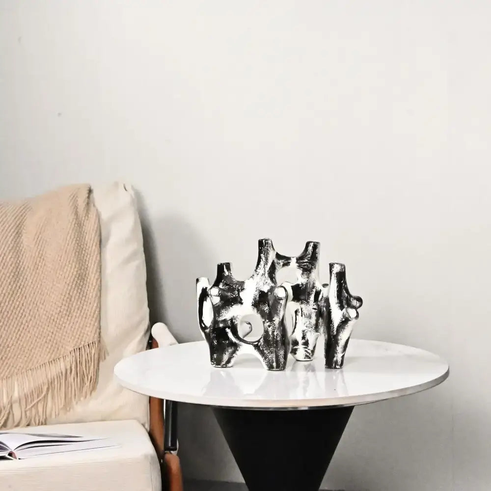 Black Coral Reef Sculpture