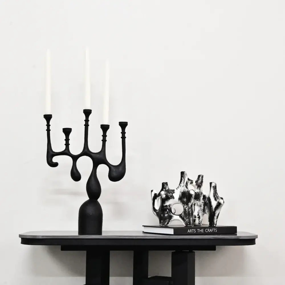 Black Coral Reef Sculpture