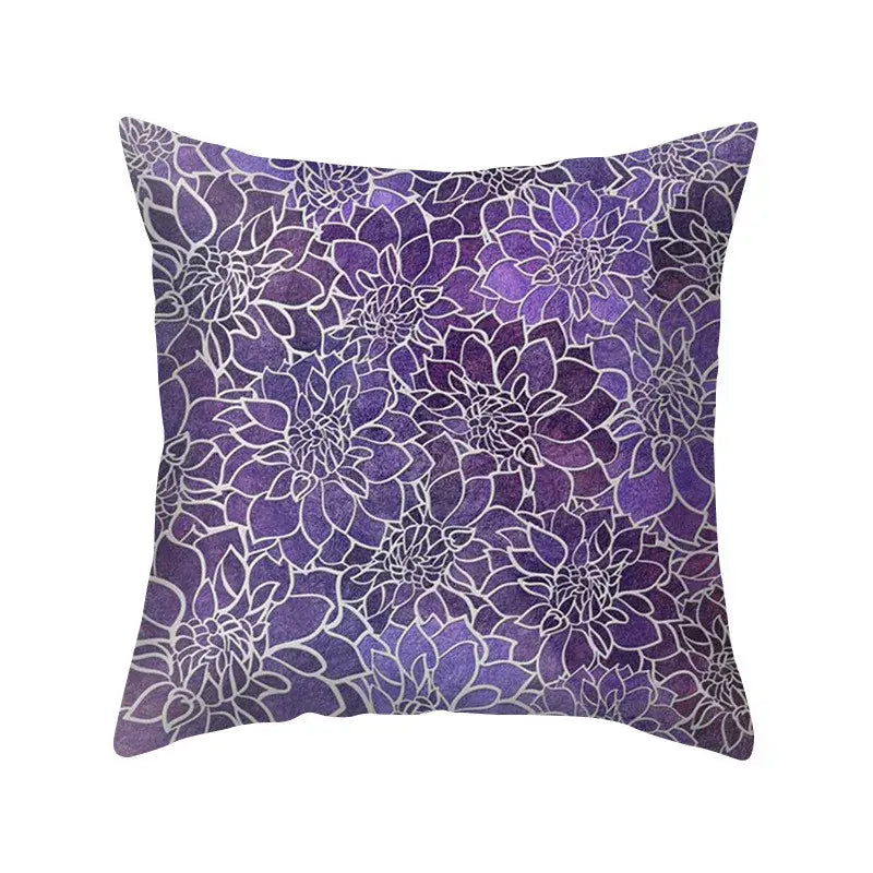 Abstract Polyester Pillow Case