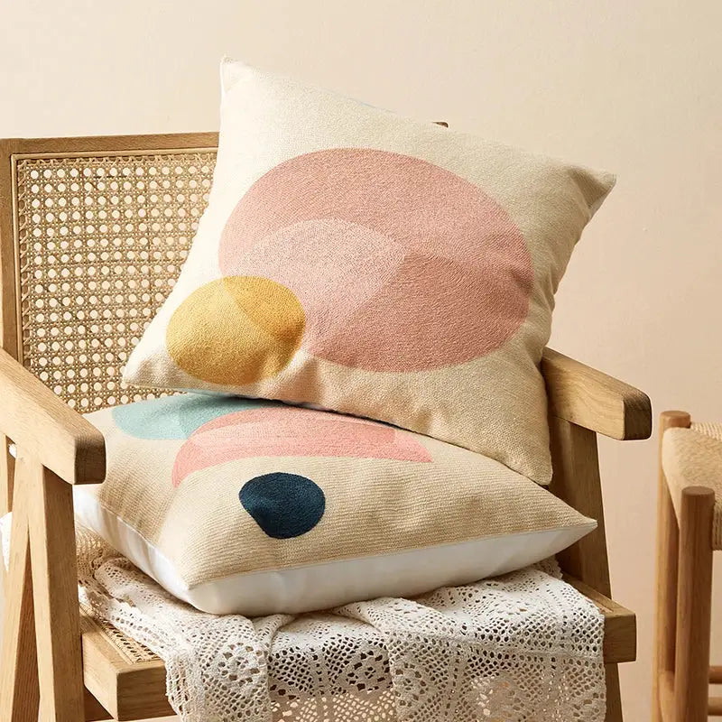 Geometric Throw Pillow