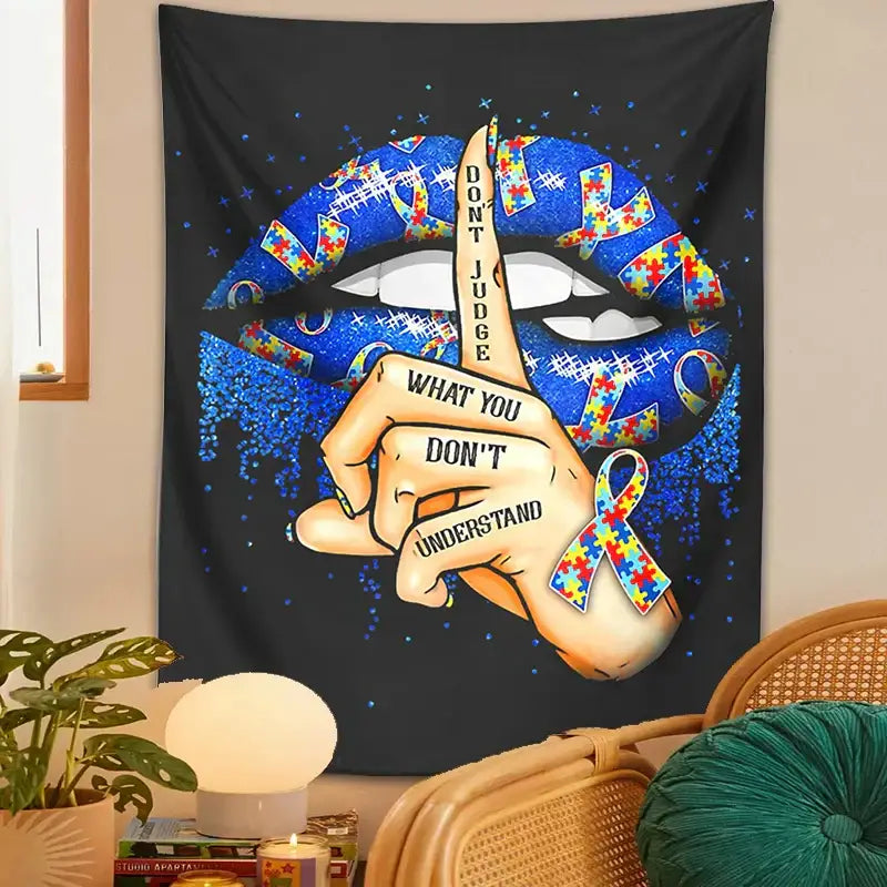 Vibrant Psychedelic Tapestry