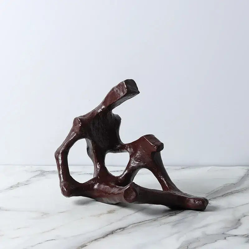 Resin Skeleton Sculpture