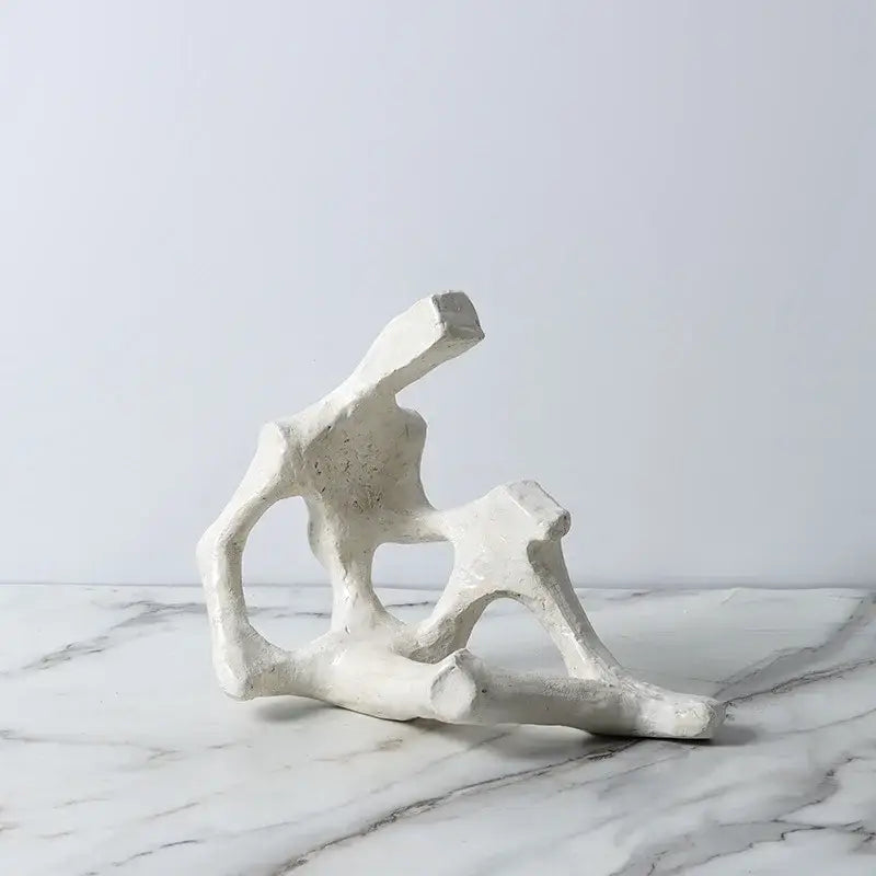 Resin Skeleton Sculpture