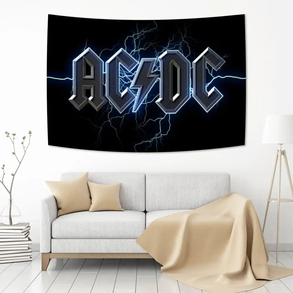 AC/DC Band Tapestry