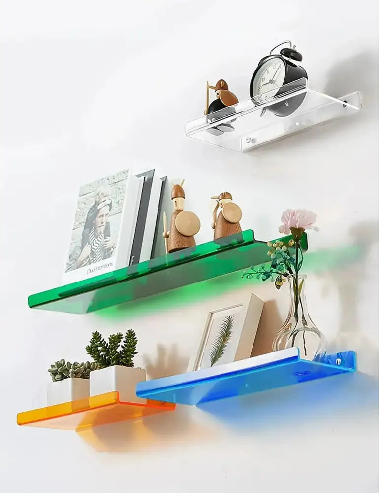 Acrylic Floating Wall Shelf