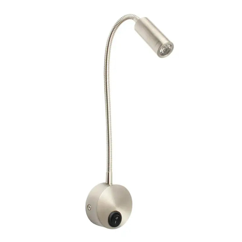 Silver Adjustable Wall Sconce