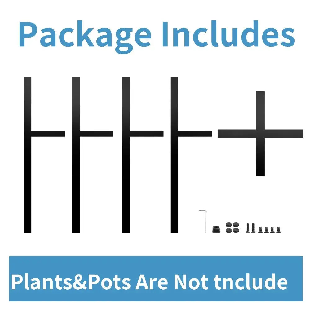 Adjustable Black Plant Stand