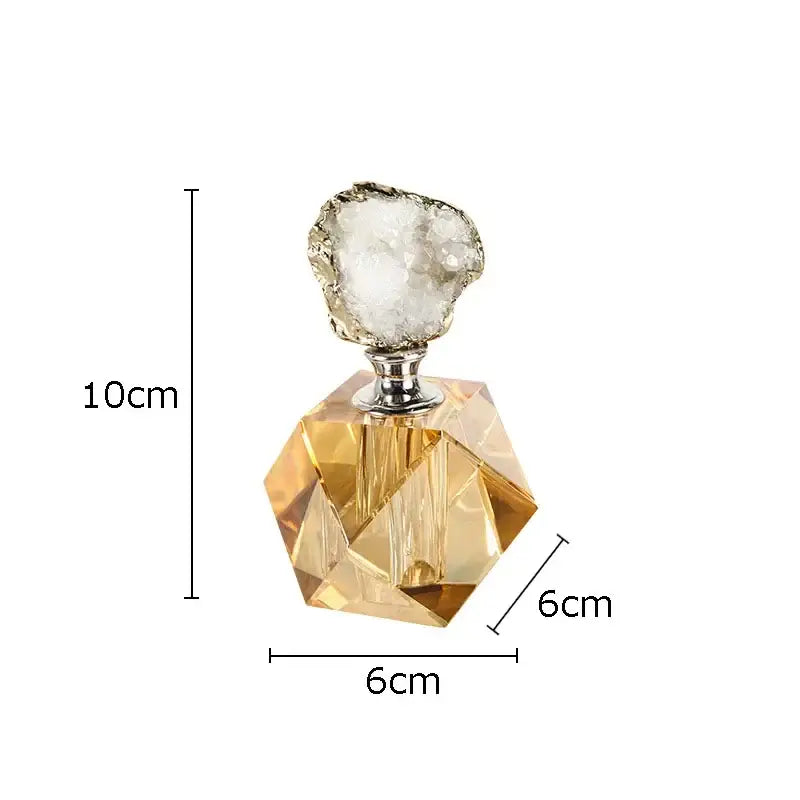Agate Crystal Perfume Bottle