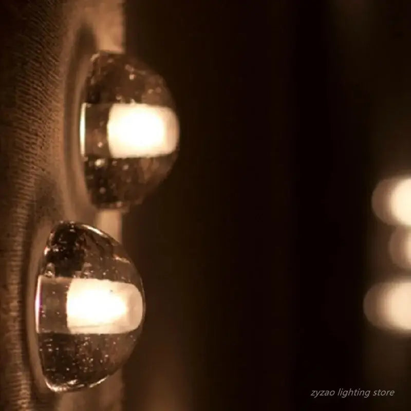 Gold Crystal LED Adjustable Bedroom Sconce