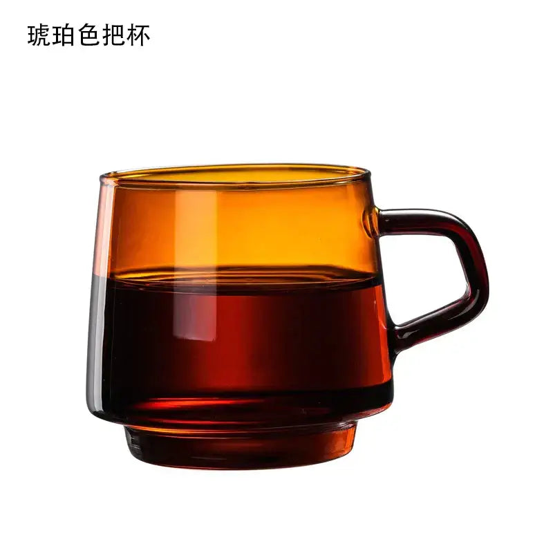 Amber Glass Mug