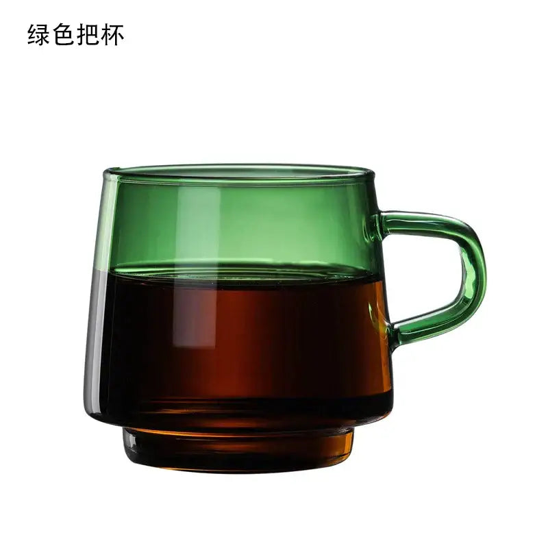 Amber Glass Mug