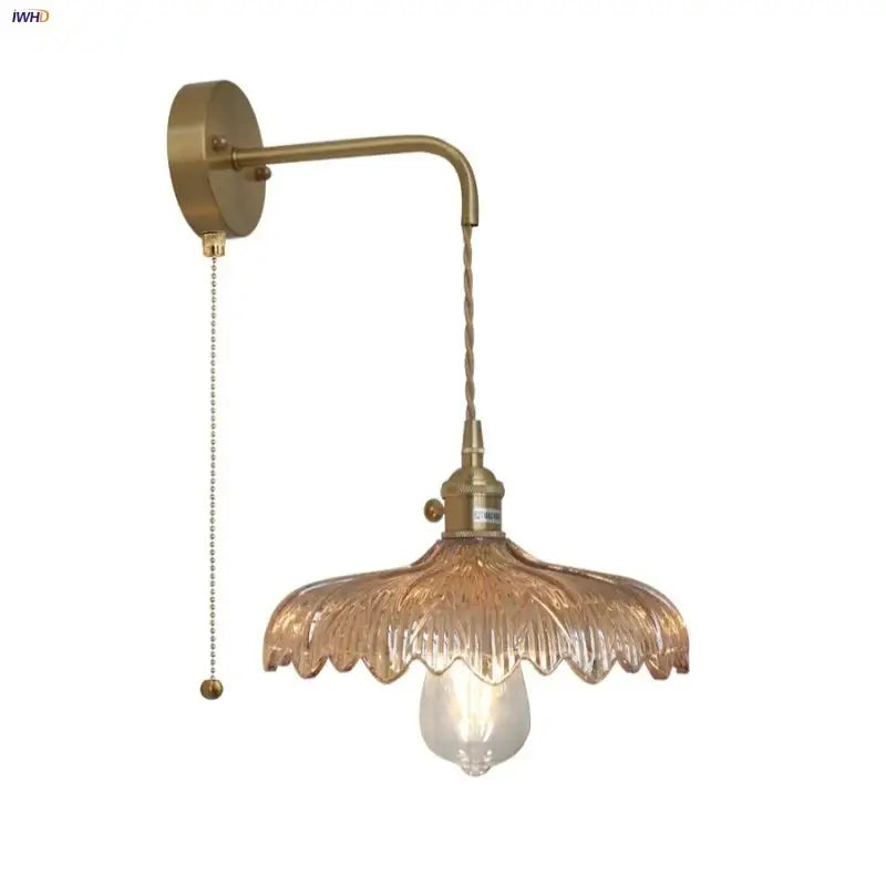 Amber Vintage LED Wall Light