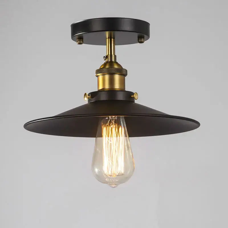 Copper Black Ceiling Lamp