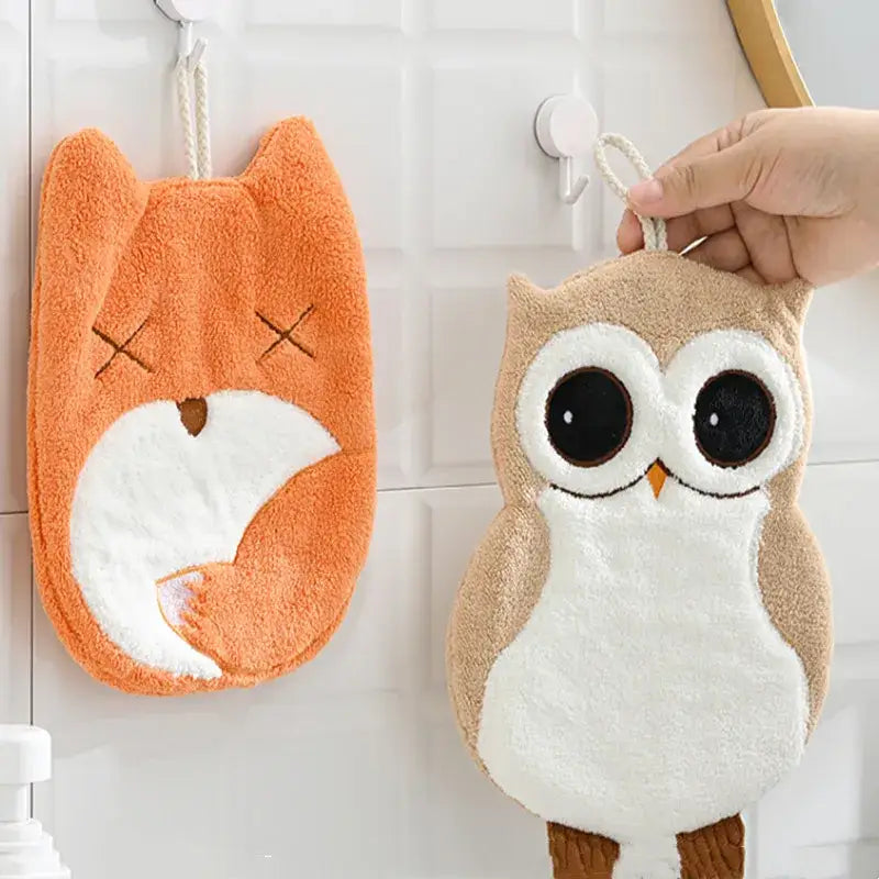 Animal Microfiber Hand Towel