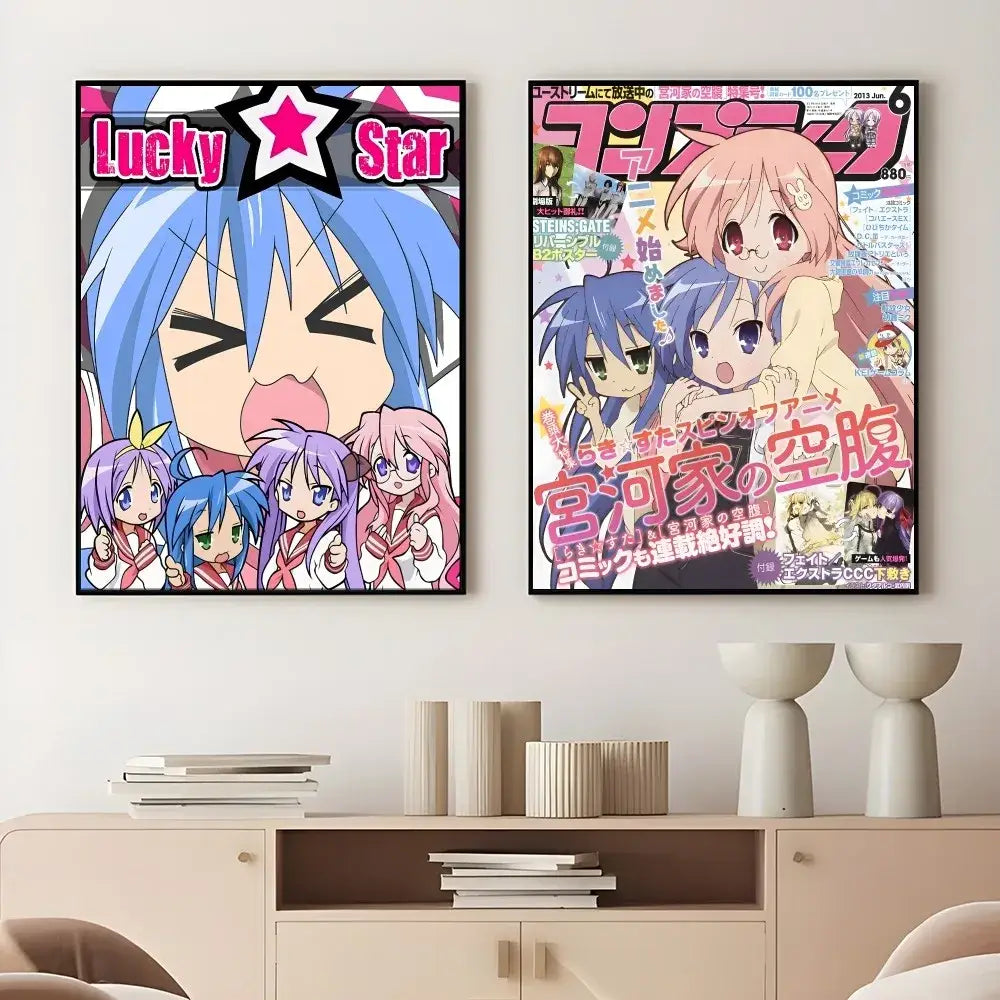 Anime Girl Waterproof Poster