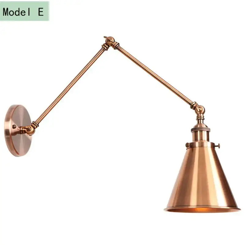 Black Adjustable Wall Lamp