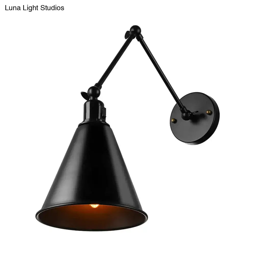 Iron Art Deco Sconce