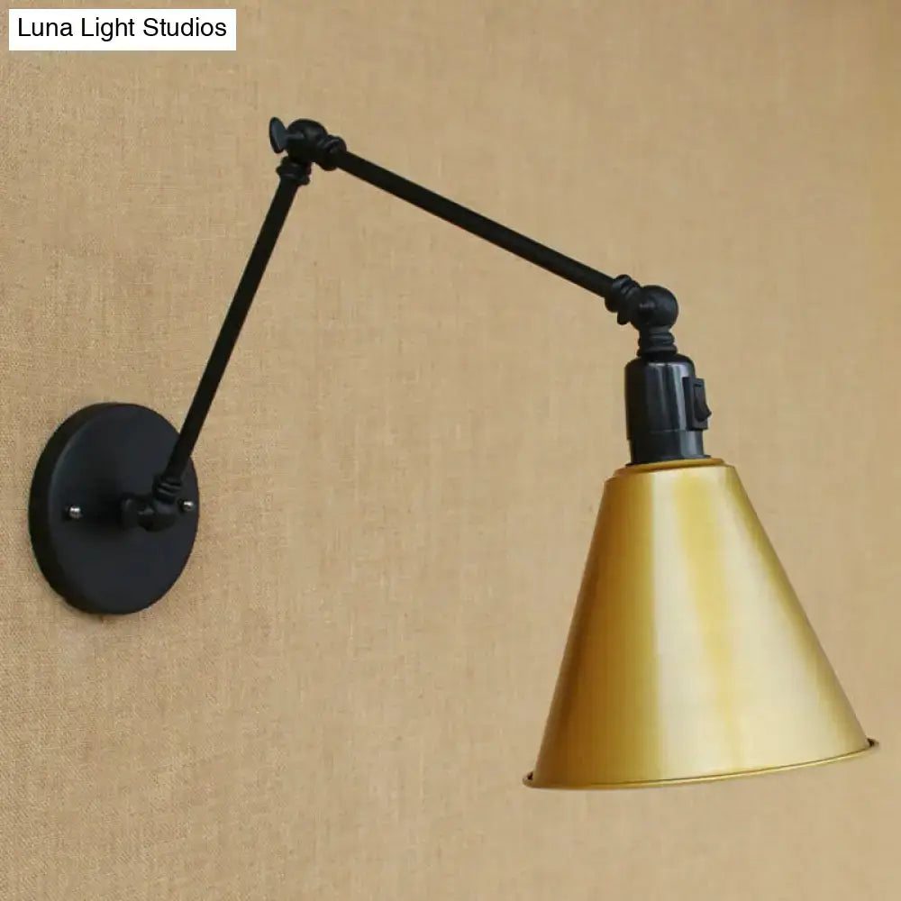 Iron Art Deco Sconce