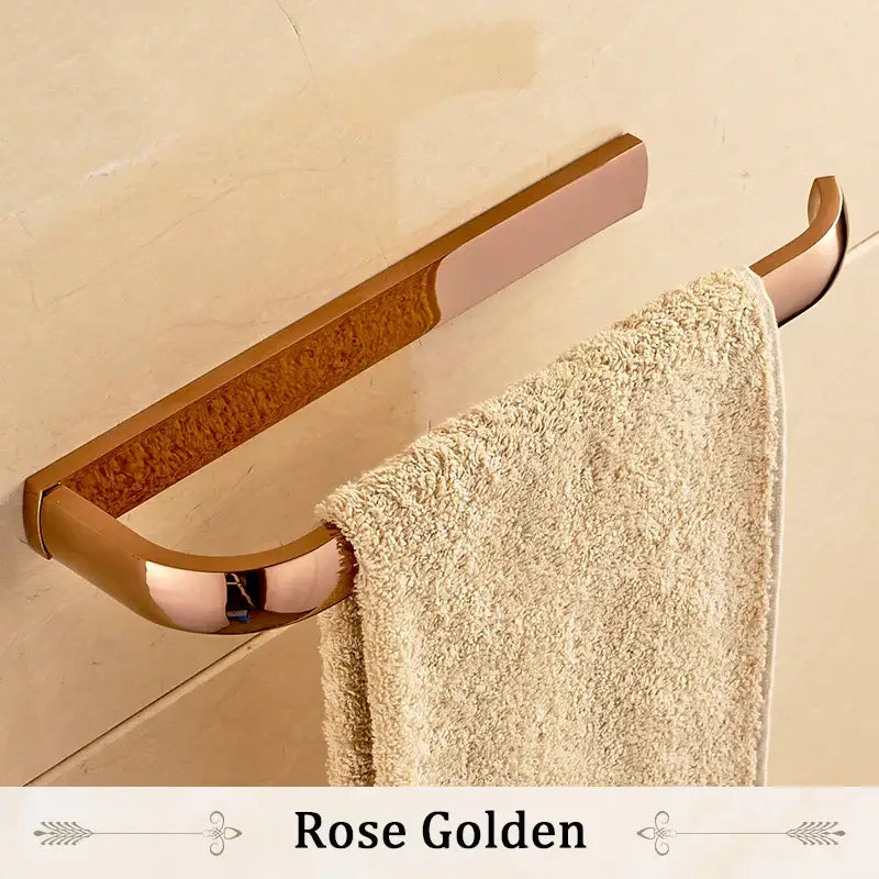 Brass Towel Ring Rack