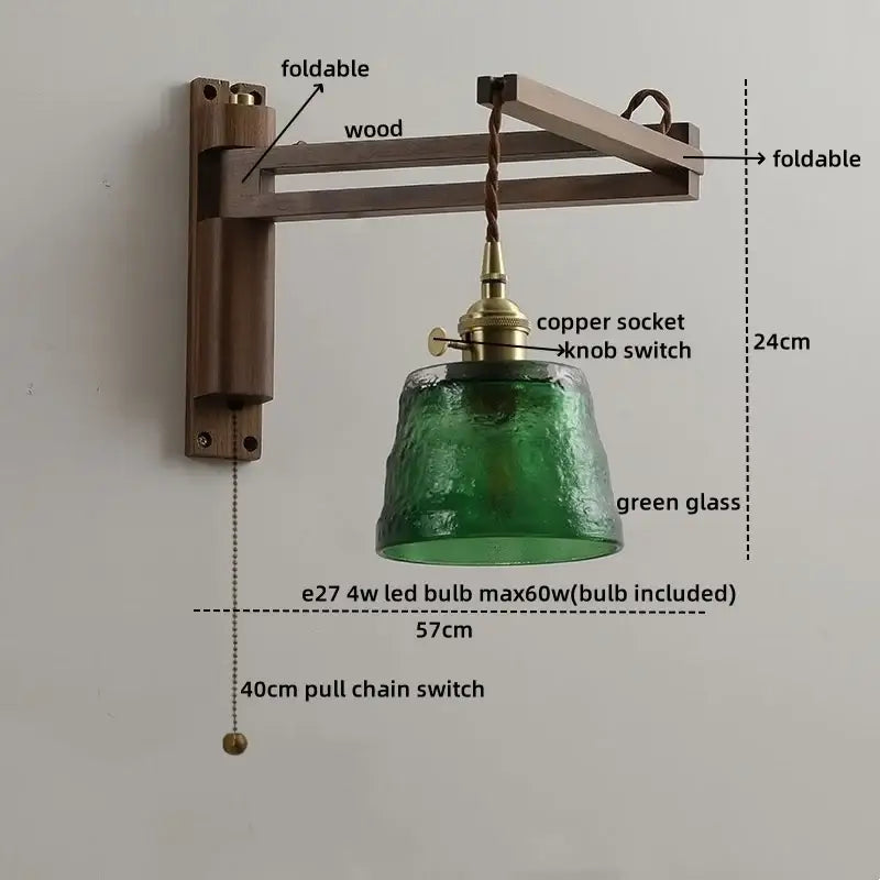Brass Scalloped Wall Sconce
